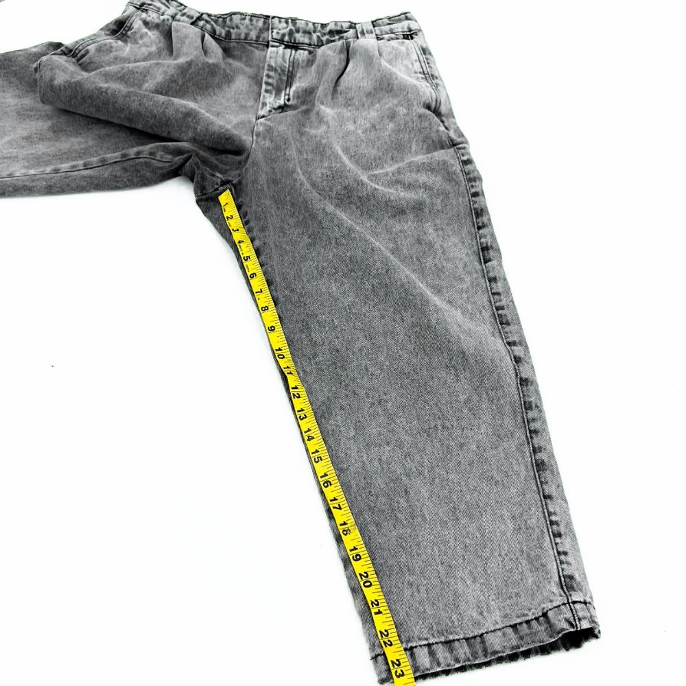 urban outfitters BDG washed faded black high waisted sofie slouchy denim jeans - Picture 6 of 8